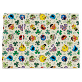 Grand Sac Cadeau Sesame Street St. Patrick's Day Motif (Devant)