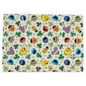 Grand Sac Cadeau Sesame Street St. Patrick's Day Motif (Dos)