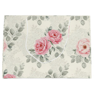 Grand Sac Cadeau Shabby Chic Mariage, par Natasha Us