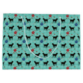 Grand Sac Cadeau Shadow Rottweiler (Dos)