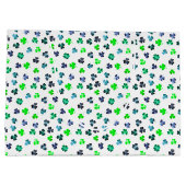 Grand Sac Cadeau Shamrock de la Saint Patrick  (Dos)