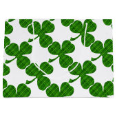 Grand sac cadeau Shamrock Lucky (Devant)