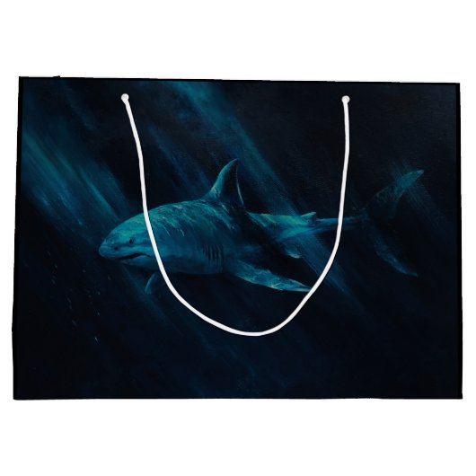 Grand Sac Cadeau Shark Original  (Dos)