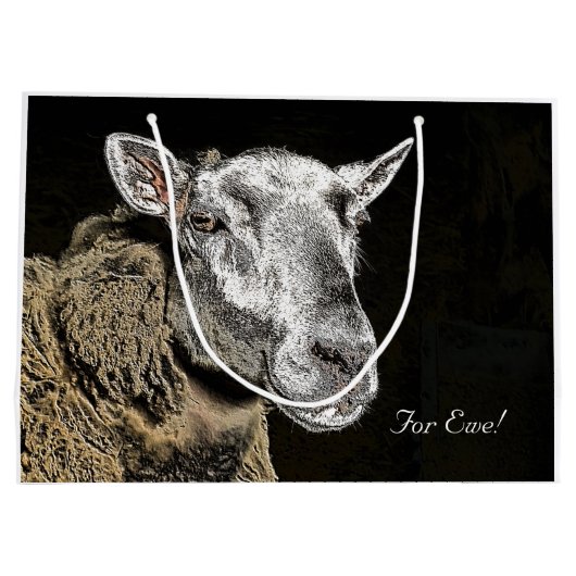 GRAND SAC CADEAU SHEEP (Dos)