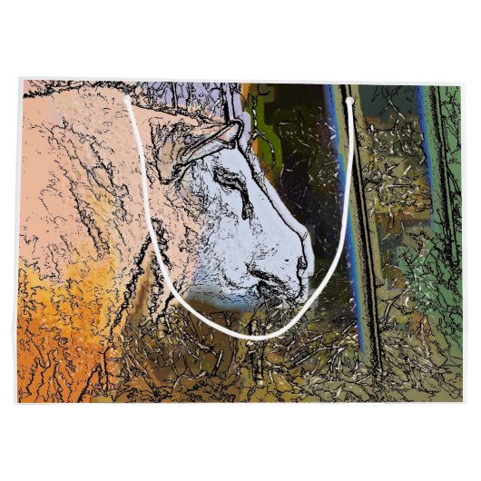 GRAND SAC CADEAU SHEEP (Dos)