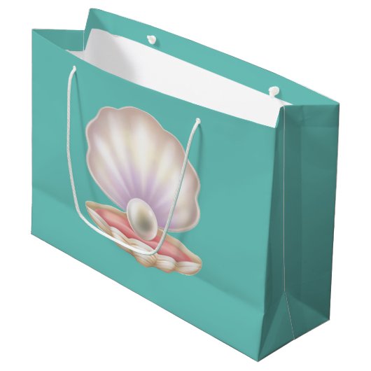 Grand Sac Cadeau Shell (Devant Angle)