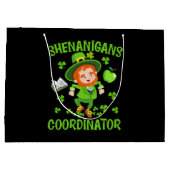 Grand Sac Cadeau Shenanigans Coordonnateur Funny Enseignant St Patr (Dos)