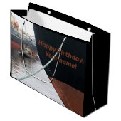 Grand Sac Cadeau Ships (Devant Angle)