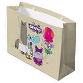 Grand Sac Cadeau Shnitzel, Mung, Chowder et Truffes (Dos Angle)