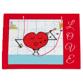 Grand Sac Cadeau Shower You with Love : (Devant)