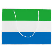 Grand Sac Cadeau Sierra Leone Flag (Dos)