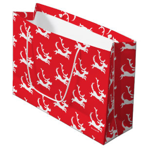 Grand Sac Cadeau Silhouette de Max le renne