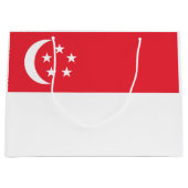 Grand Sac Cadeau Singapore Flag (Devant)