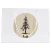 Grand Sac Cadeau Single Pine Tree Outfit (Dos)
