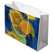 Grand Sac Cadeau Six tournesols, Van Gogh (Dos Angle)