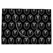 Grand Sac Cadeau Skeleton Siamese Twins (Dos)