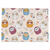 Grand Sac Cadeau Sleepy Sloth (Dos)