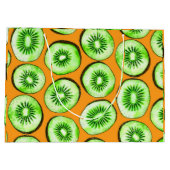 Grand Sac Cadeau Slices Kiwi (Dos)
