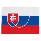 Grand Sac Cadeau Slovakia Flag (Devant)