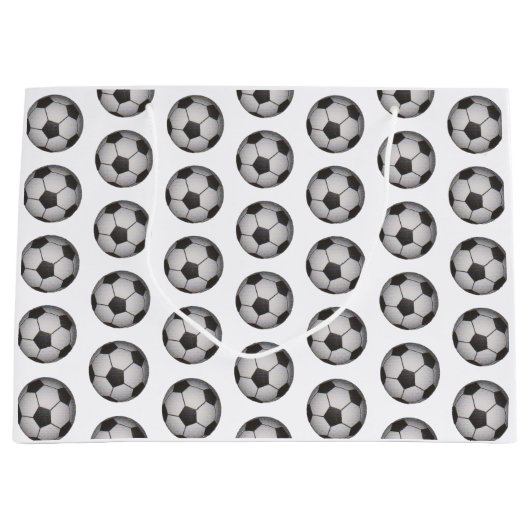 Grand Sac Cadeau "Soccer" (Devant)