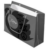 Grand Sac Cadeau Soeur Sorority (Devant Angle)