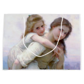 Grand Sac Cadeau Soeurs, Bouguereau (Devant)