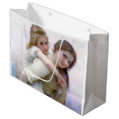 Grand Sac Cadeau Soeurs, Bouguereau (Devant Angle)