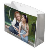 Grand Sac Cadeau Soeurs, Bouguereau (Dos Angle)