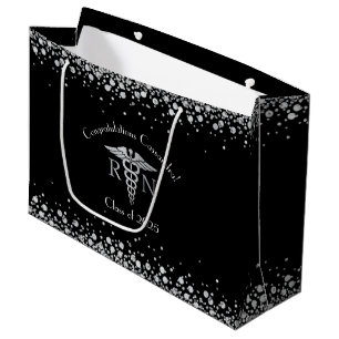 Grand Sac Cadeau Soins infirmiers de l'école de graduation de la fê