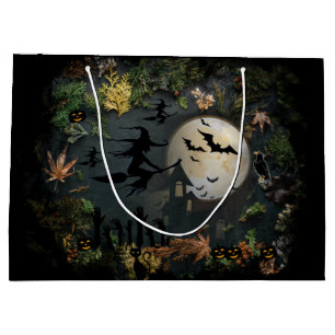 Grand Sac Cadeau Soirée de Witch