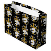 Grand Sac Cadeau Soirée décorative gothique (Dos Angle)