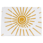 Grand Sac Cadeau Soleil 1 (Devant)