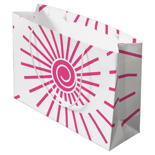 Grand Sac Cadeau Soleil 15 (Dos Angle)