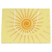 Grand Sac Cadeau Soleil 3 (Devant)