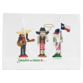 Grand Sac Cadeau "Somewhere in Texas", Texas Nutcrackers (Dos)
