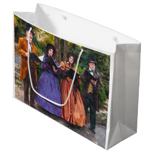 Grand Sac Cadeau Son Des Caroleurs