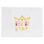 Grand Sac Cadeau Son Roi (Dos)