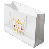 Grand Sac Cadeau Son Roi (Devant Angle)