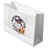 Grand Sac Cadeau Sorcière à mâcher en entraînement - Chien d'Hallow (Devant Angle)