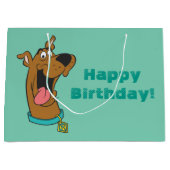 Grand Sac Cadeau Sortie de la langue Scooby-Doo (Devant)