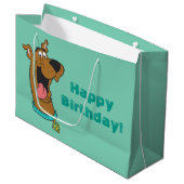 Grand Sac Cadeau Sortie de la langue Scooby-Doo (Devant Angle)
