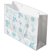 Grand Sac Cadeau Sous la mer (Devant Angle)