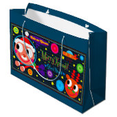 GRAND SAC CADEAU SPACE SANTA (Dos Angle)