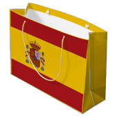 Grand Sac Cadeau Spain Flag (Dos Angle)