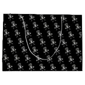 Grand Sac Cadeau Squelette mignon (Dos)