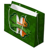 Grand Sac Cadeau St. Patrick's Day - Bonne St. Patrick's Day (Devant Angle)