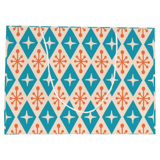 Grand Sac Cadeau Starburst Pattern (Dos)