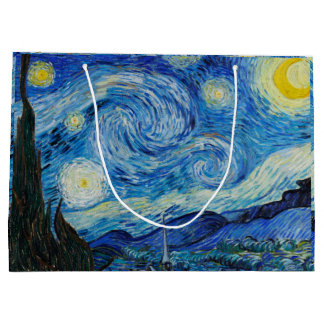 Grand Sac Cadeau Starry Night, Van Gogh