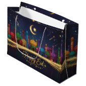 Grand Sac Cadeau Starry Nights Eid (Devant Angle)