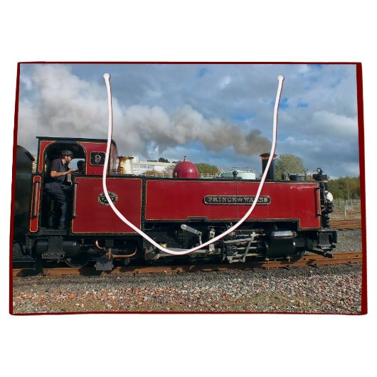 GRAND SAC CADEAU STEAM TRAINS (Devant)